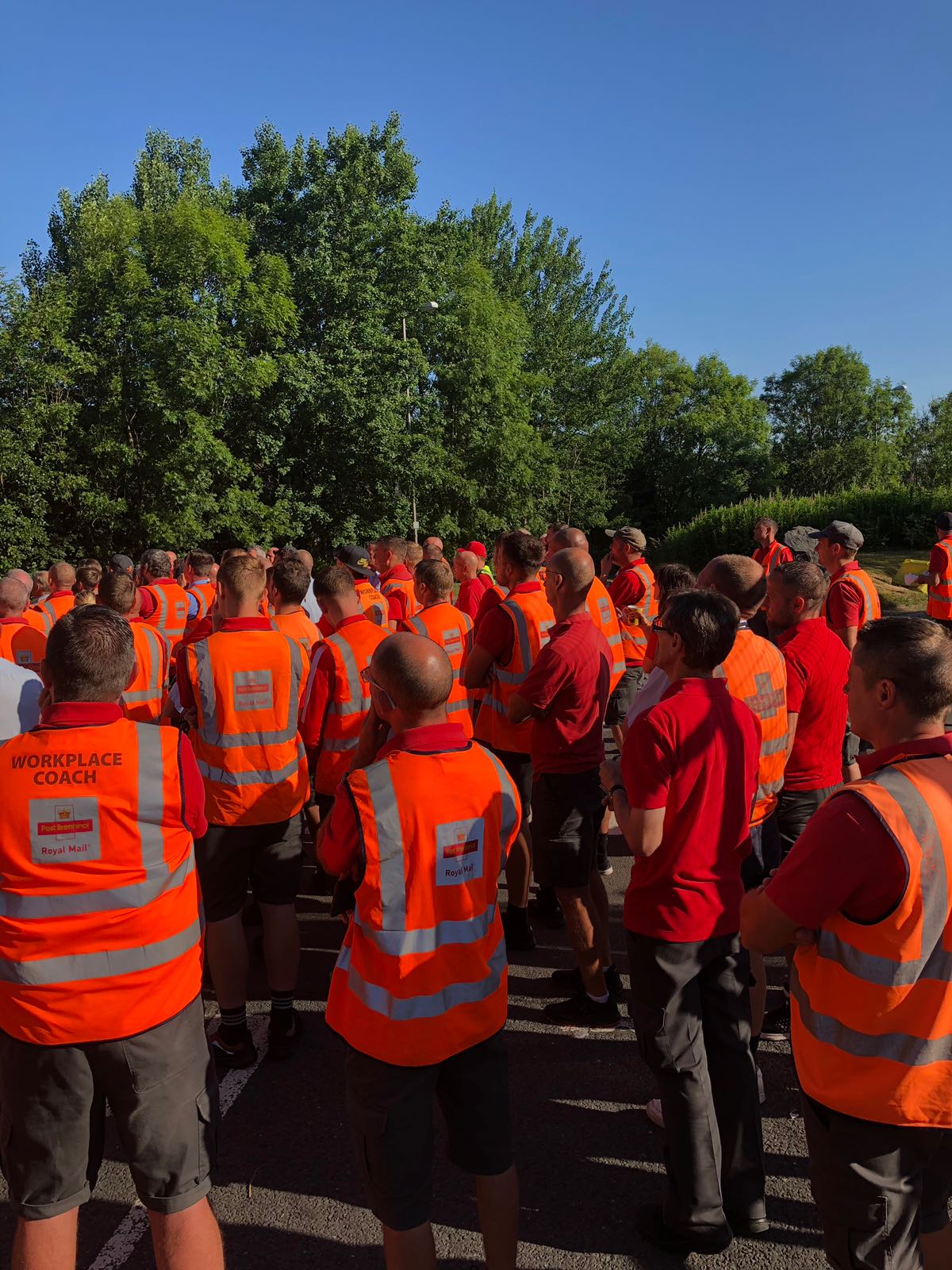 CWU Strike vote at Royal Mail Swansea