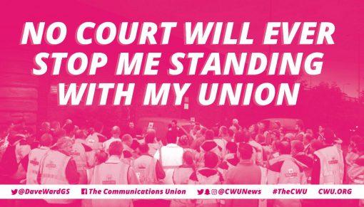 I'm standing with my union