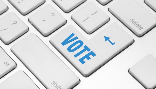 Concept:,Vote,Key,On,The,Computer,Keyboard